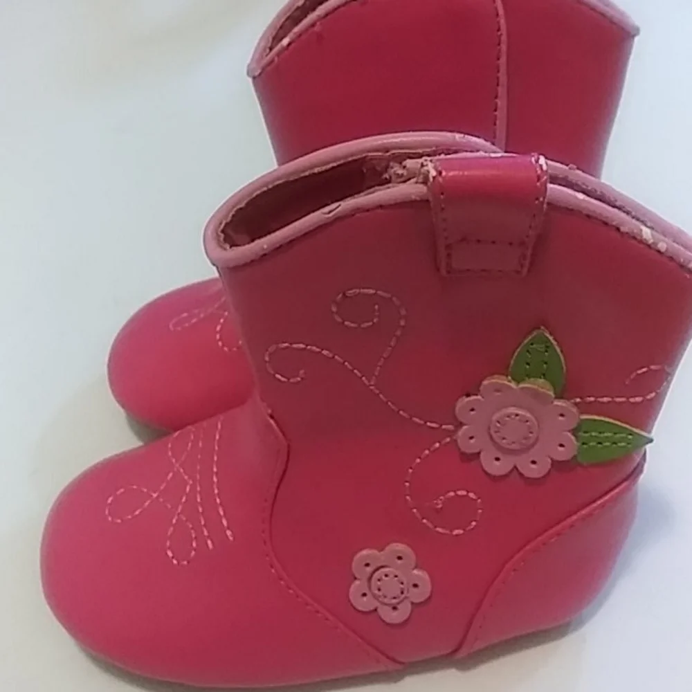 Ciro Pink Girls Cowboy Boots Size 3